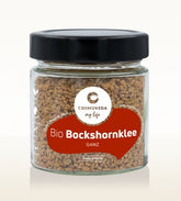 Cosmoveda Bio Bockshornklee im Glas, ganz oder gemahlen, Bio 130g/90g